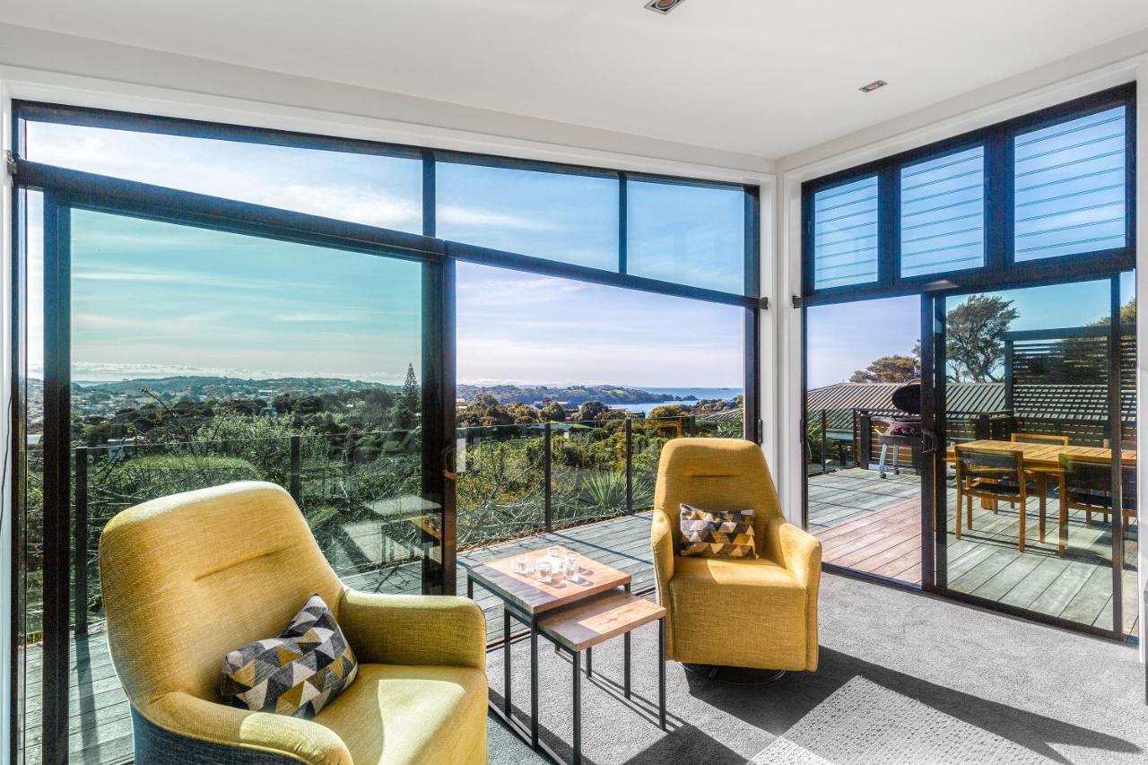 Taonga With Sea Views By Waiheke Unlimited Villa Oneroa Luaran gambar